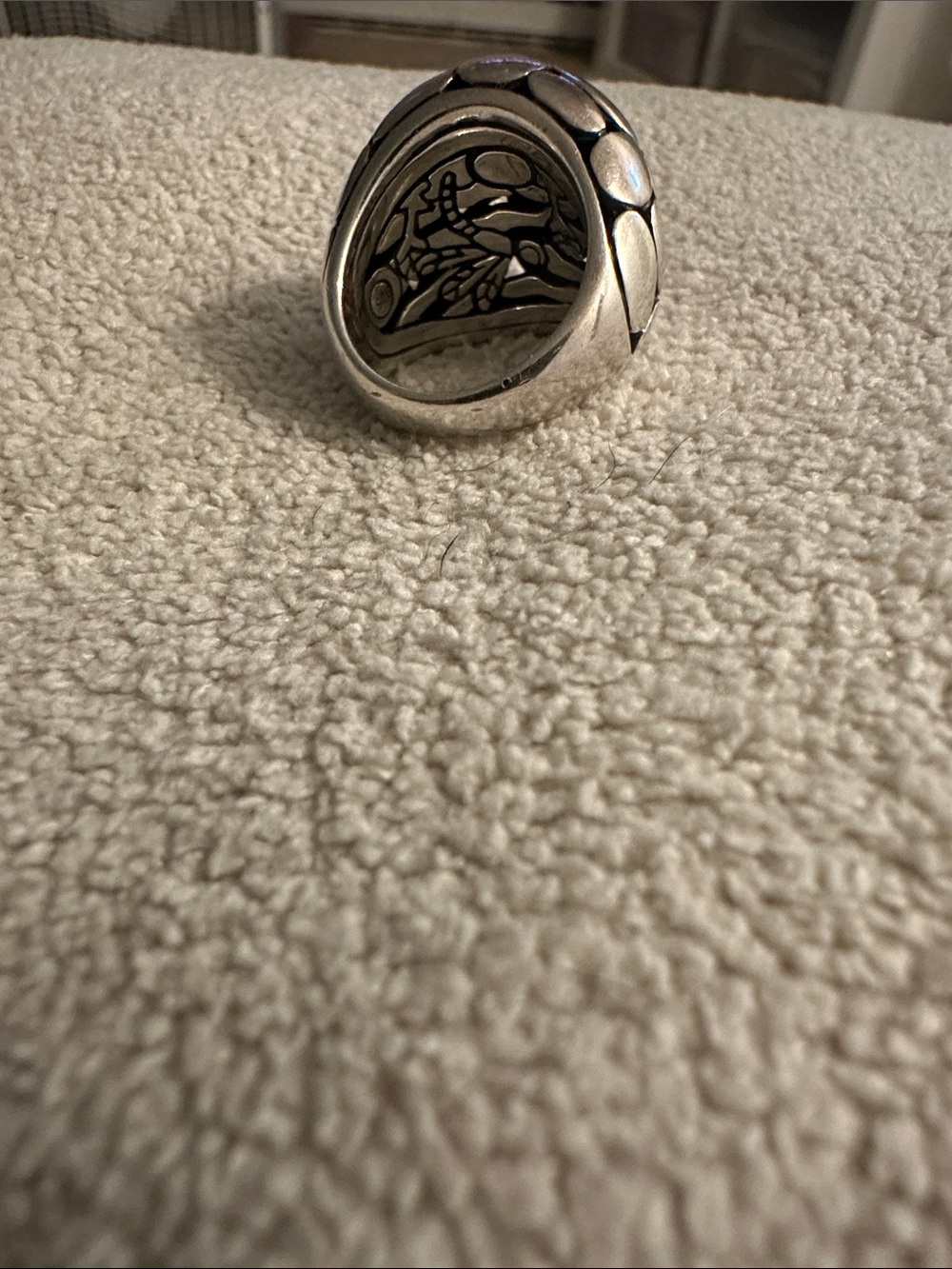 Silver Decorative Pebble Accent - Home Accents - Picture 2 of 4